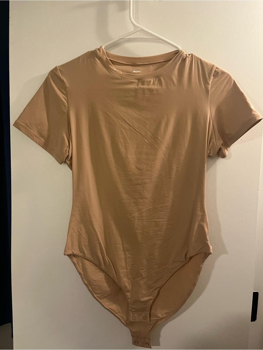 SKIMS Nude Short-Sleeve Bodysuit